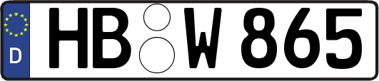 HB-W865