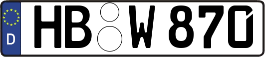 HB-W870