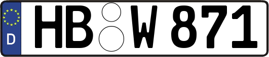 HB-W871