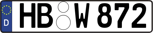 HB-W872