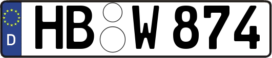 HB-W874