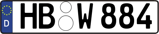 HB-W884