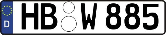 HB-W885