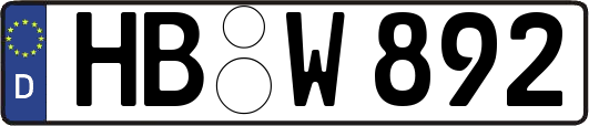 HB-W892