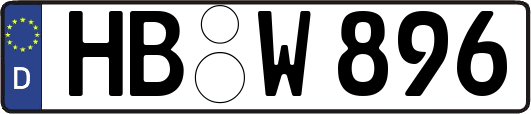 HB-W896