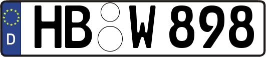 HB-W898