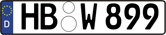 HB-W899