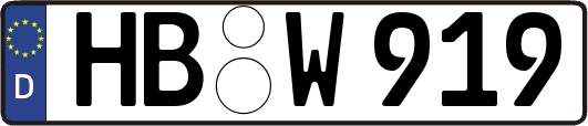 HB-W919