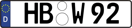 HB-W92