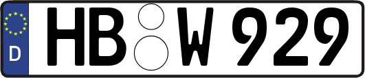 HB-W929