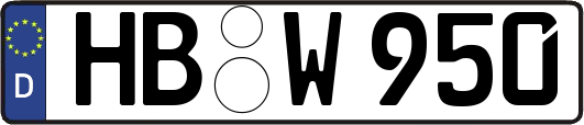 HB-W950