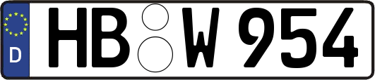 HB-W954