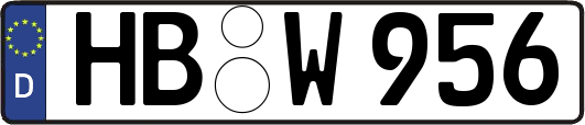HB-W956