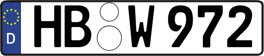 HB-W972
