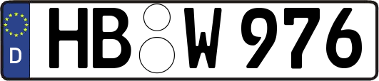 HB-W976