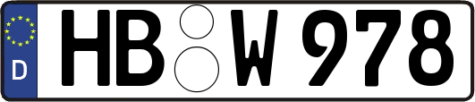 HB-W978