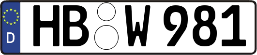 HB-W981