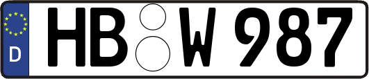HB-W987