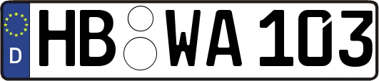 HB-WA103