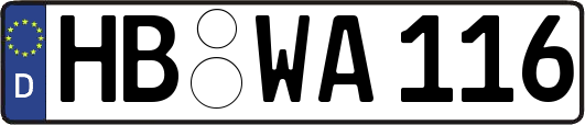 HB-WA116