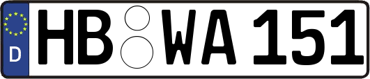 HB-WA151