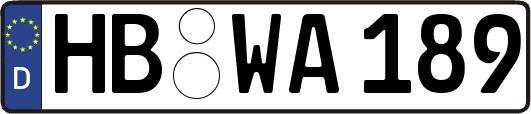 HB-WA189