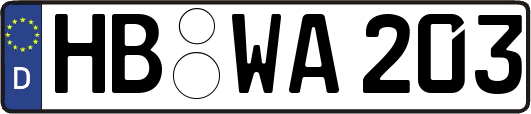 HB-WA203