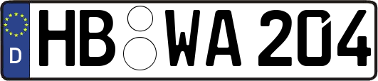 HB-WA204