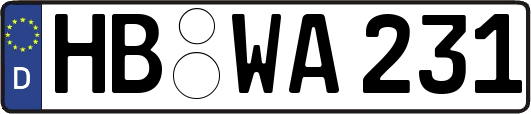 HB-WA231