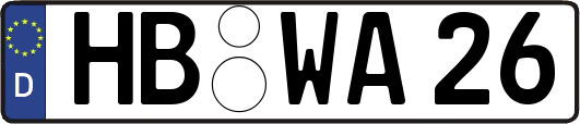 HB-WA26