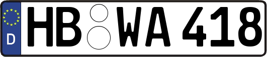 HB-WA418
