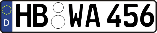 HB-WA456