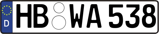 HB-WA538
