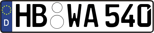 HB-WA540