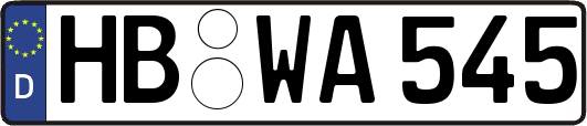 HB-WA545