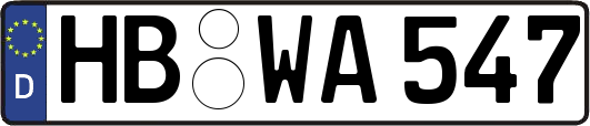 HB-WA547