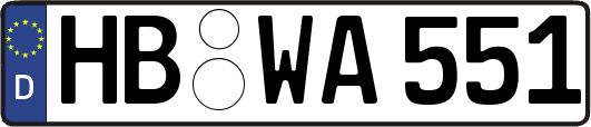 HB-WA551