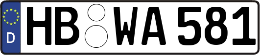 HB-WA581