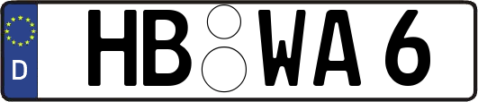 HB-WA6