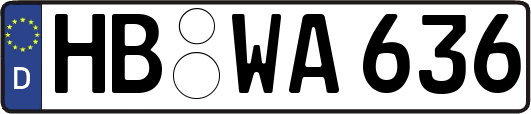 HB-WA636
