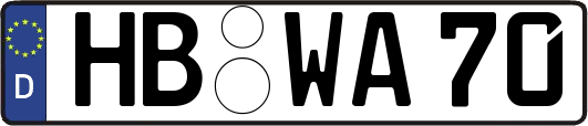 HB-WA70