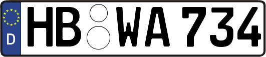 HB-WA734