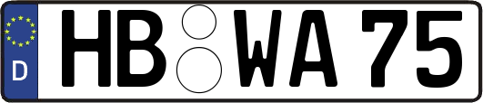 HB-WA75