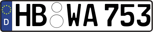 HB-WA753