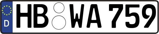 HB-WA759