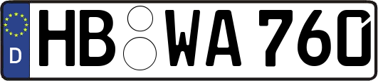 HB-WA760
