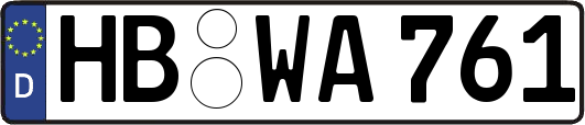 HB-WA761