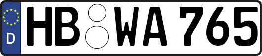 HB-WA765