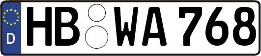 HB-WA768