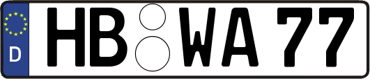 HB-WA77